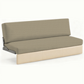 JUIN RV Couch Cover: 2 PCS Camper Couch Cover for Jackknife Sofa Bed Khaki