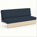JUIN RV Couch Cover: 2 PCS Camper Couch Cover for Jackknife Sofa Bed Blue